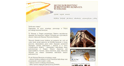 Desktop Screenshot of bursztynowakomnata.com