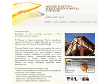 Tablet Screenshot of bursztynowakomnata.com